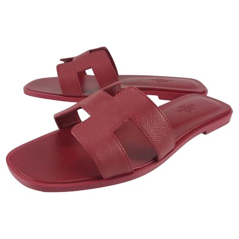 hermes oran rose magenta|hermes oran sandals size guide.